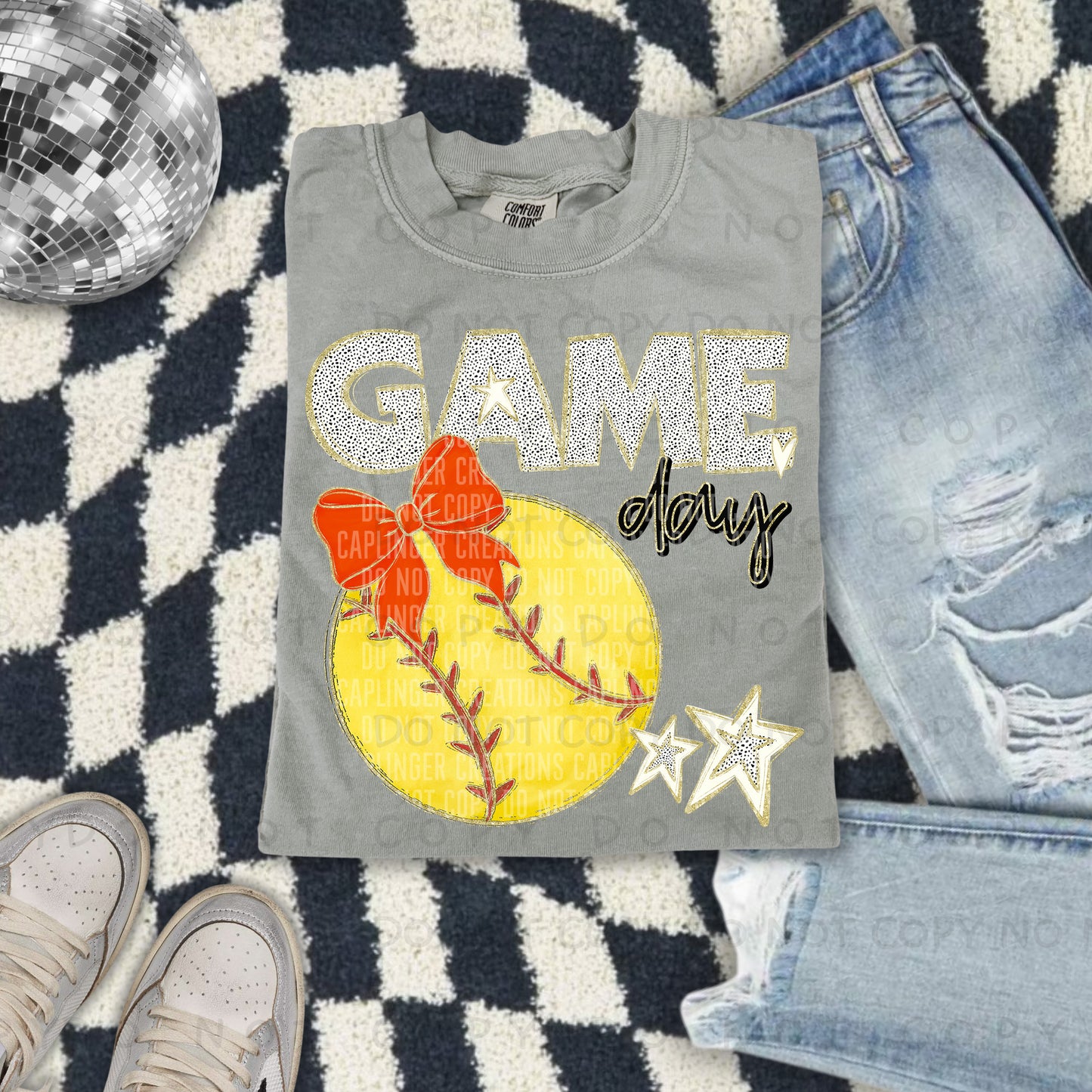 Softball bow drop down menu