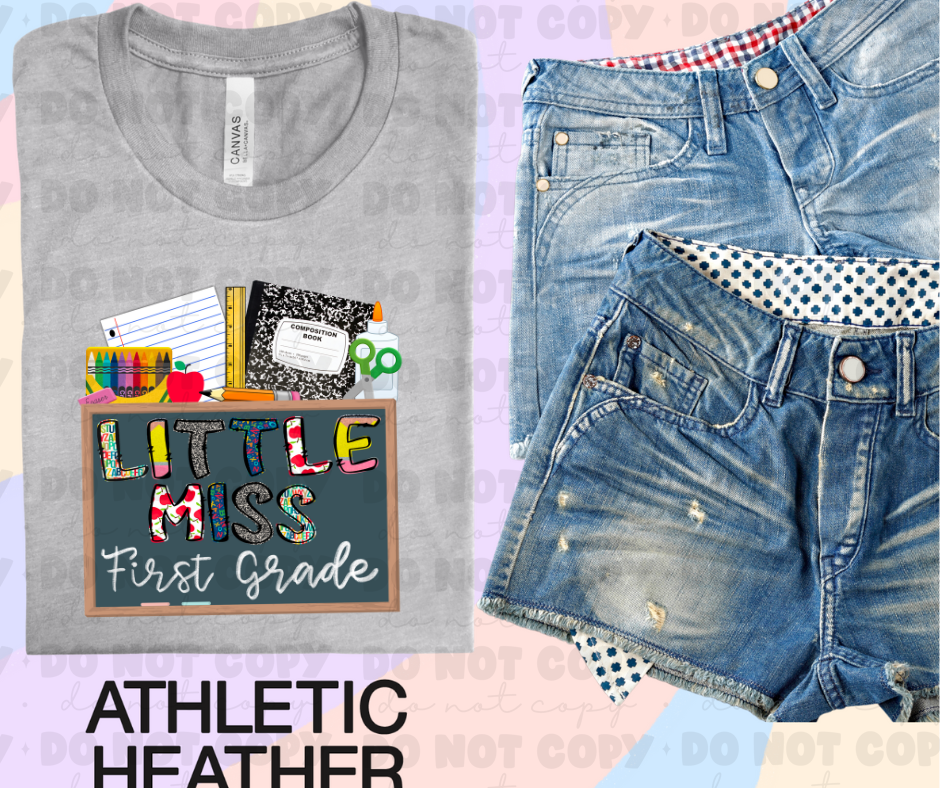 Little Miss Grades Chalkboard