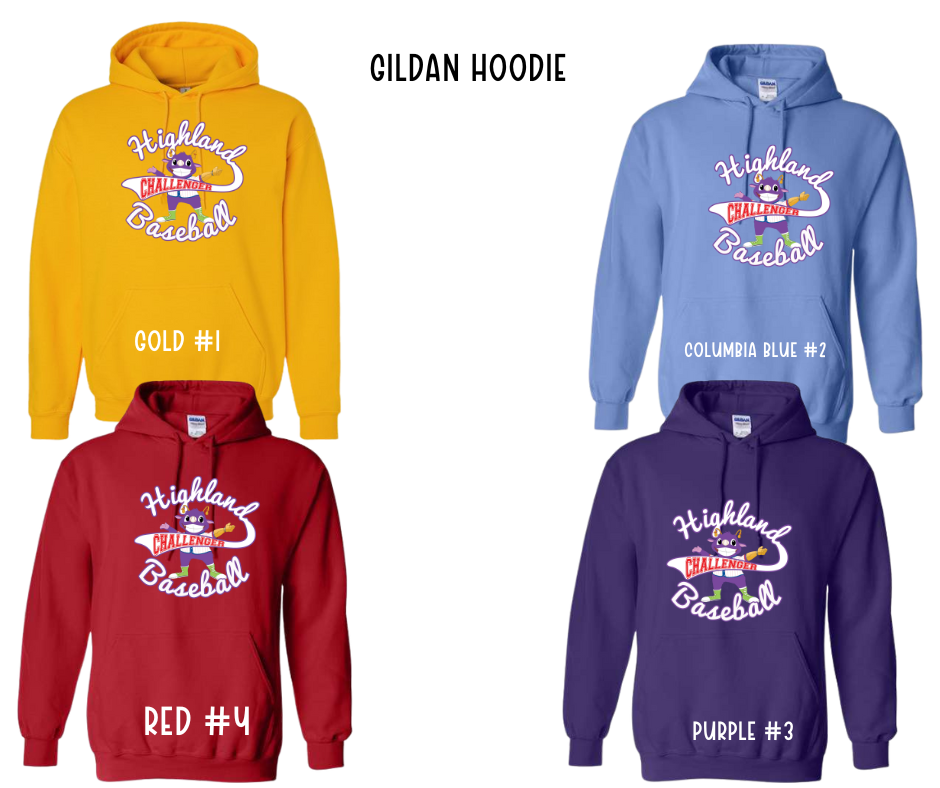 Highland Challenger Spiritwear Hoodie
