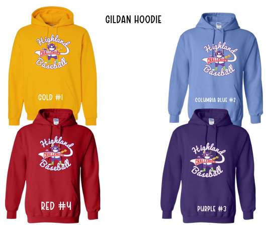 Highland Challenger Spiritwear Hoodie