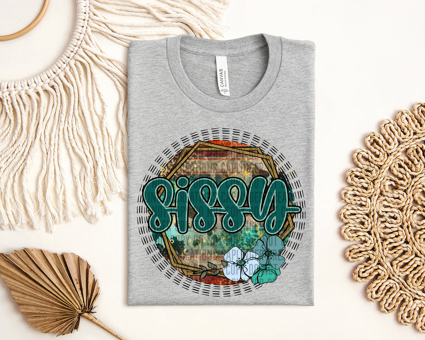 Various Boho names drop down menu