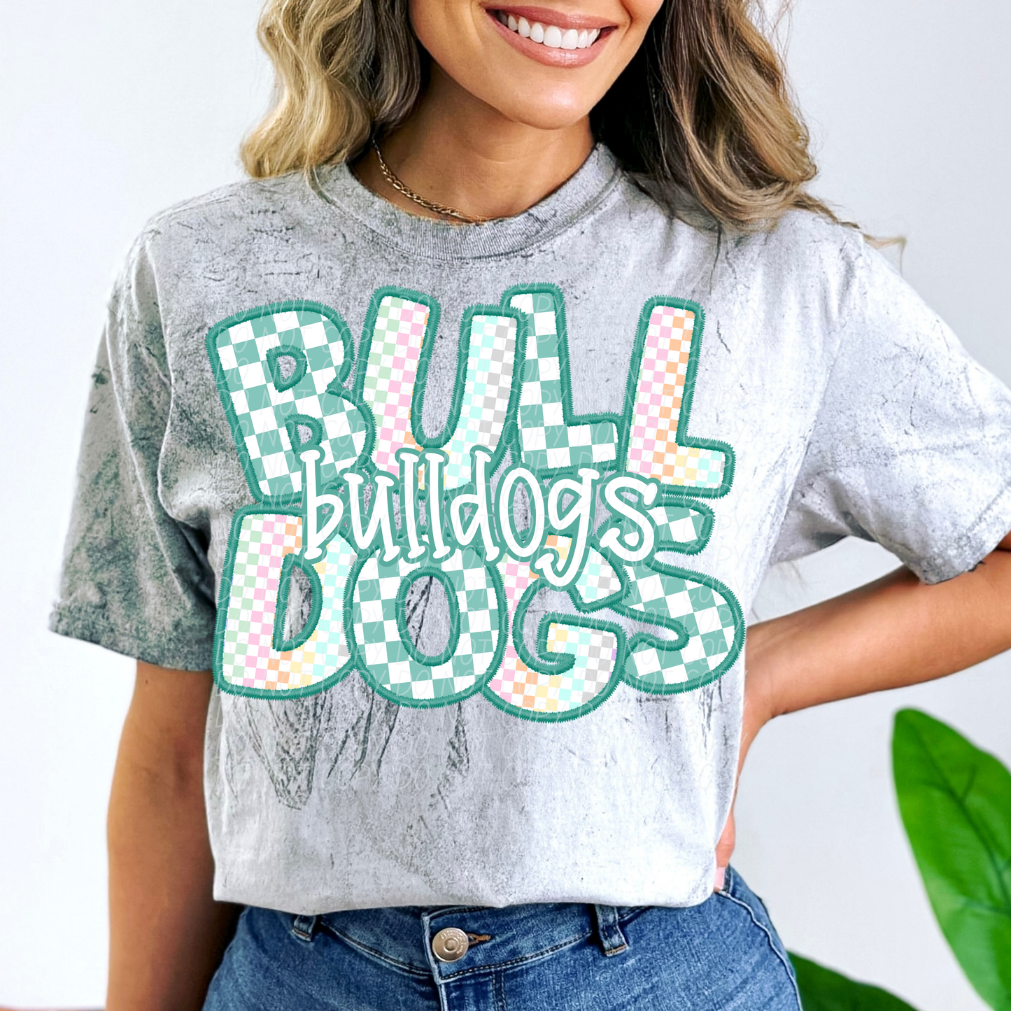 Bulldogs checkered spring