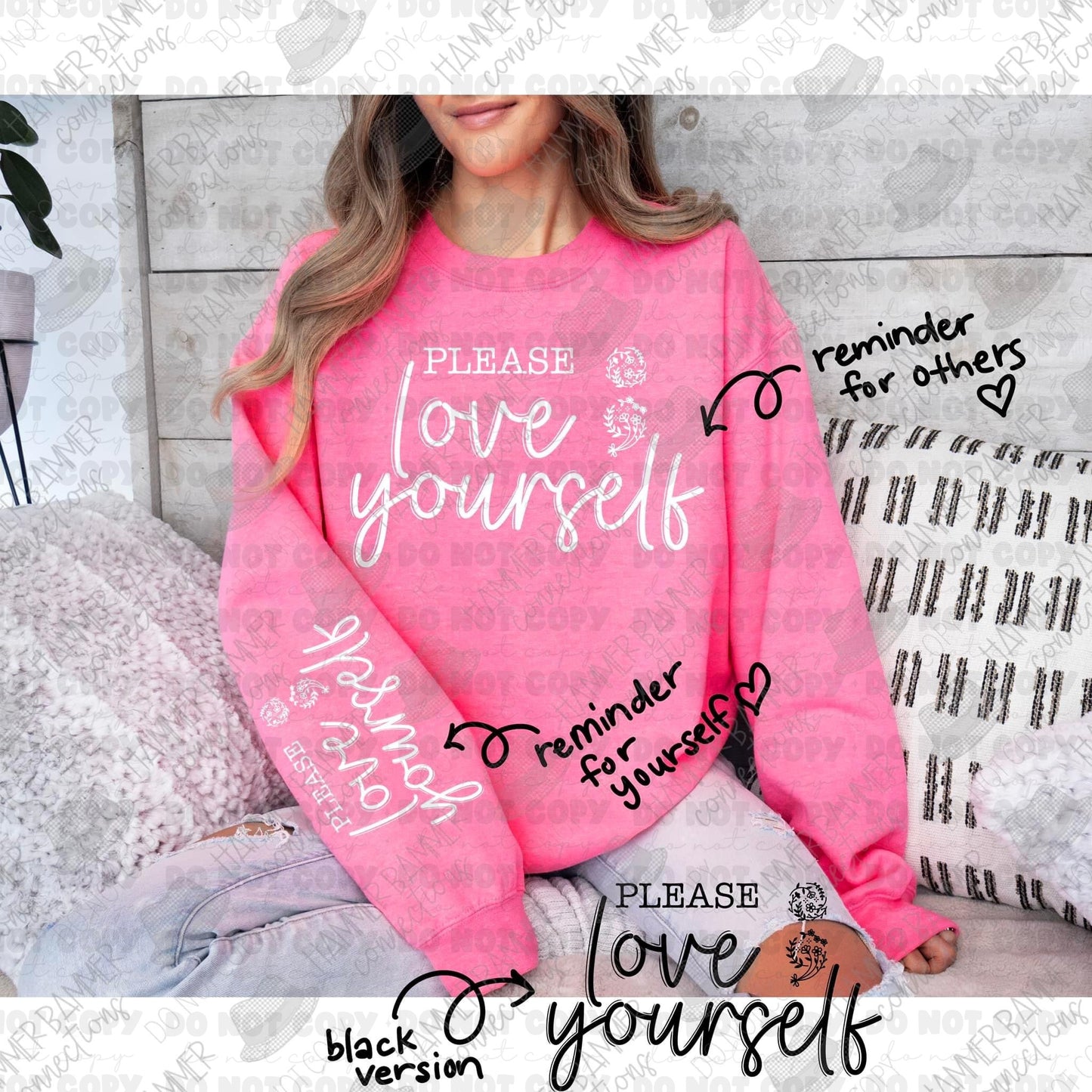 Please Love Yourself Motivational Shirts