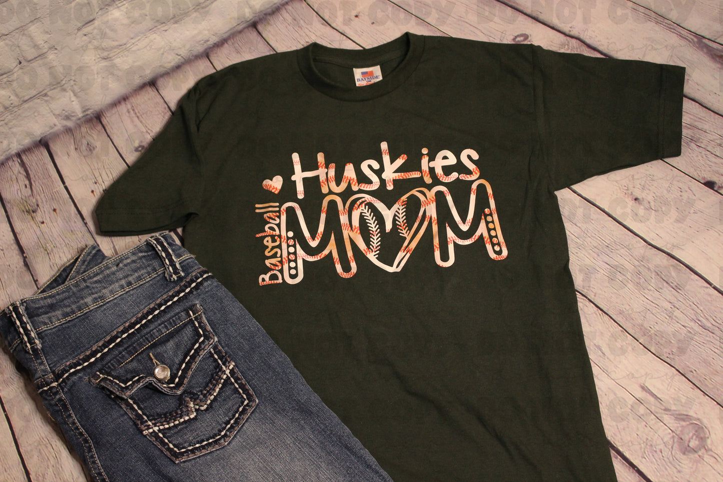 Huskies Baseball Mom