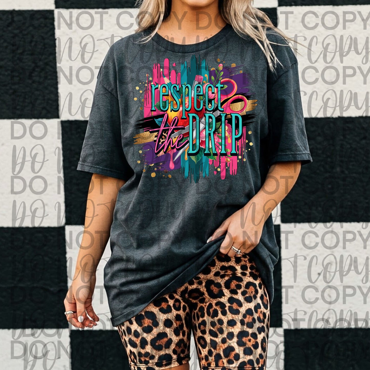 Respect the drip (drop down )