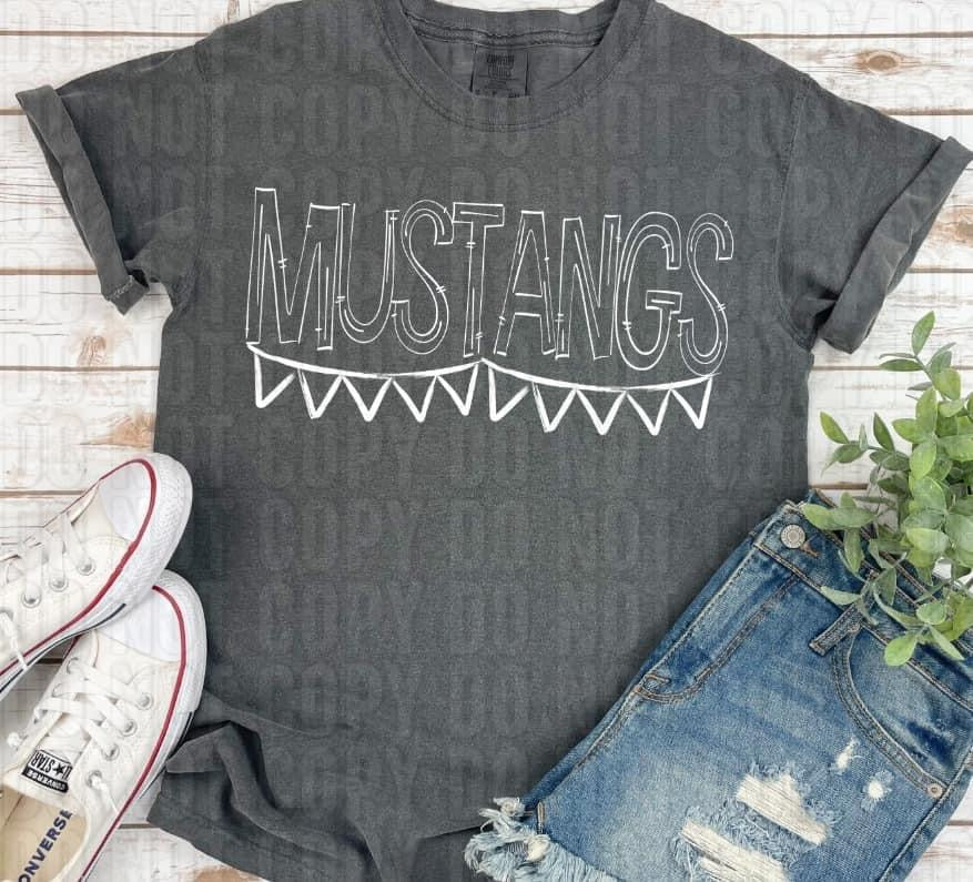 Mustangs banner