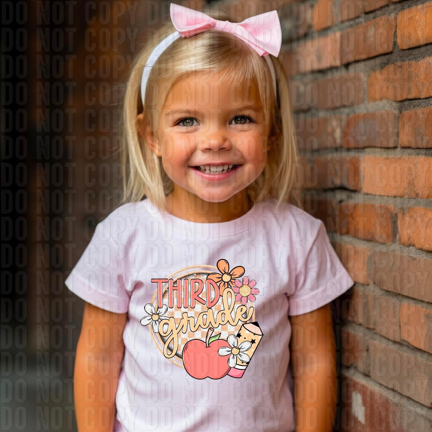 Pink Orange Checkered Grades drop down menu