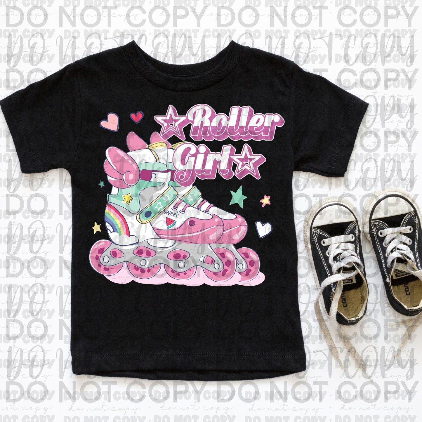 Roller girl Kids Shirts