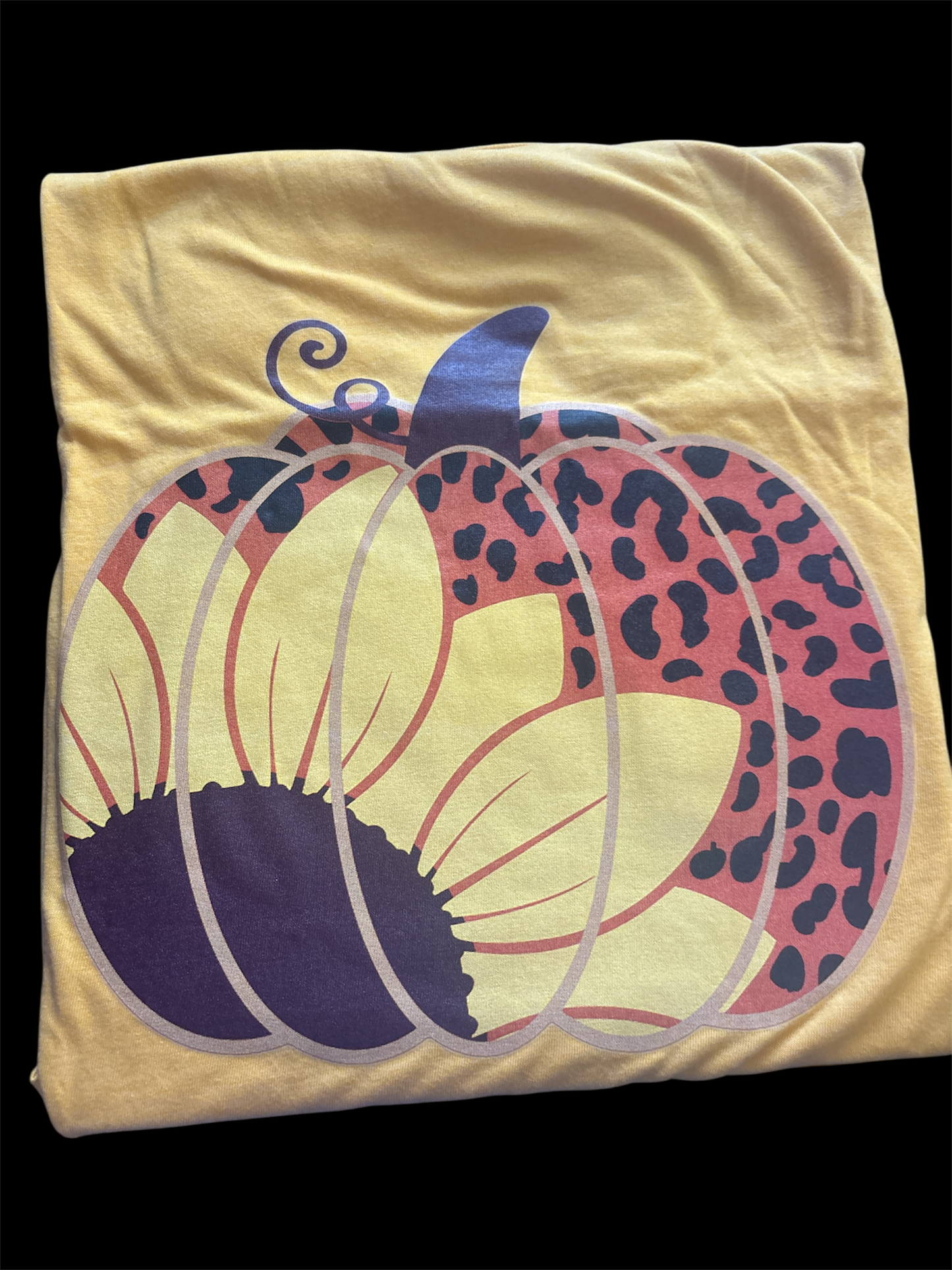 Sunflower pumpkin tultex tee