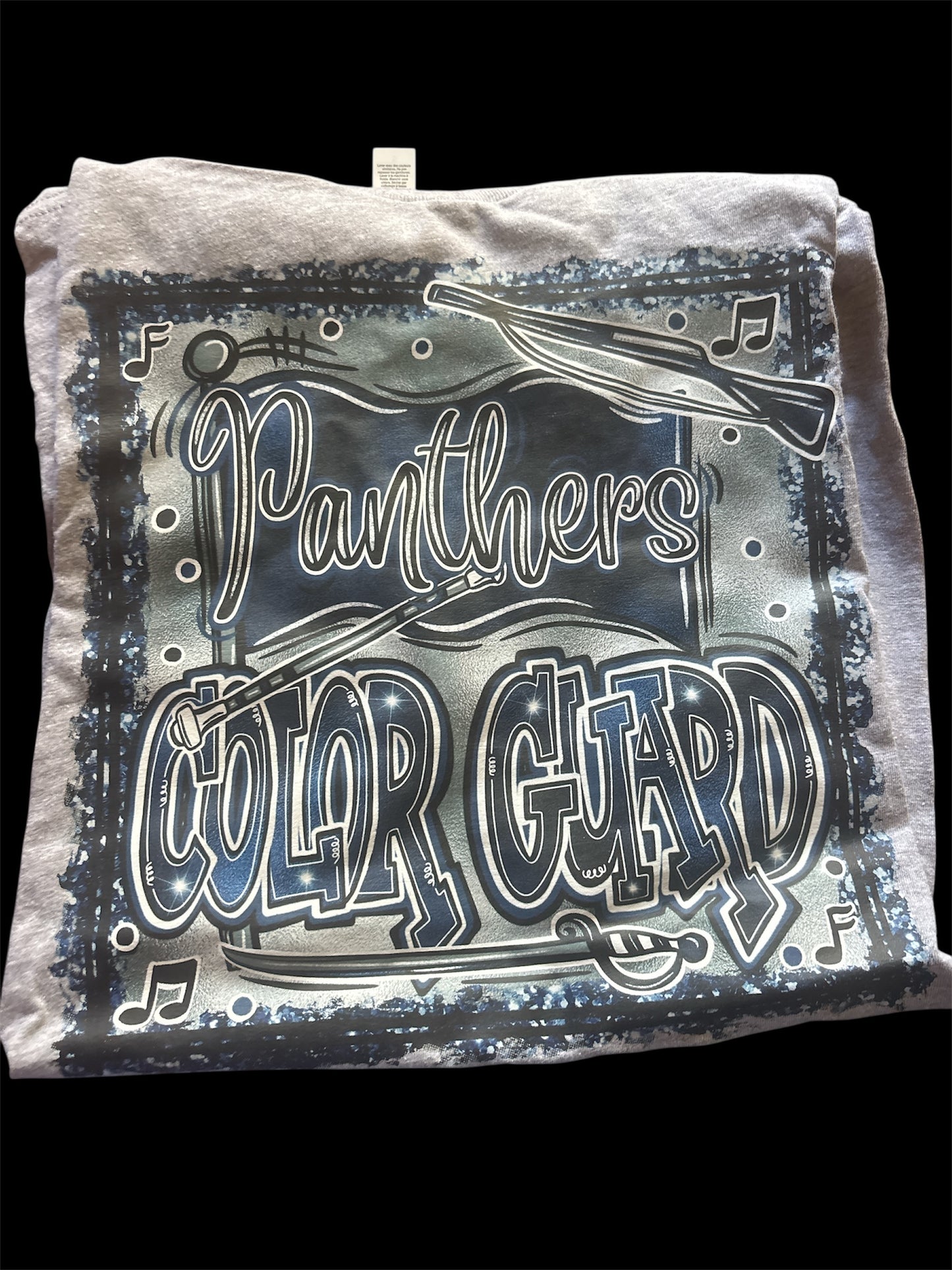 Panthers color guard tultex