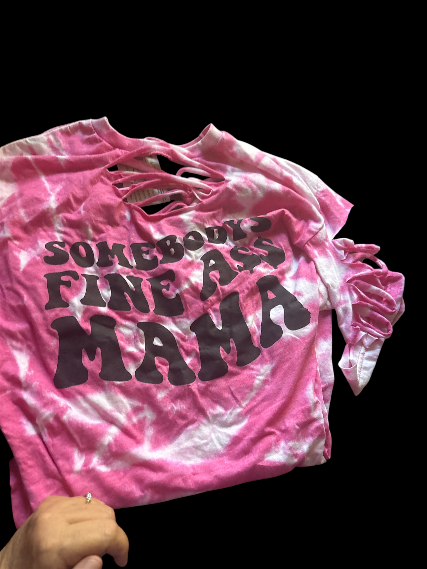 Somebodies fine ass mama cut shirt