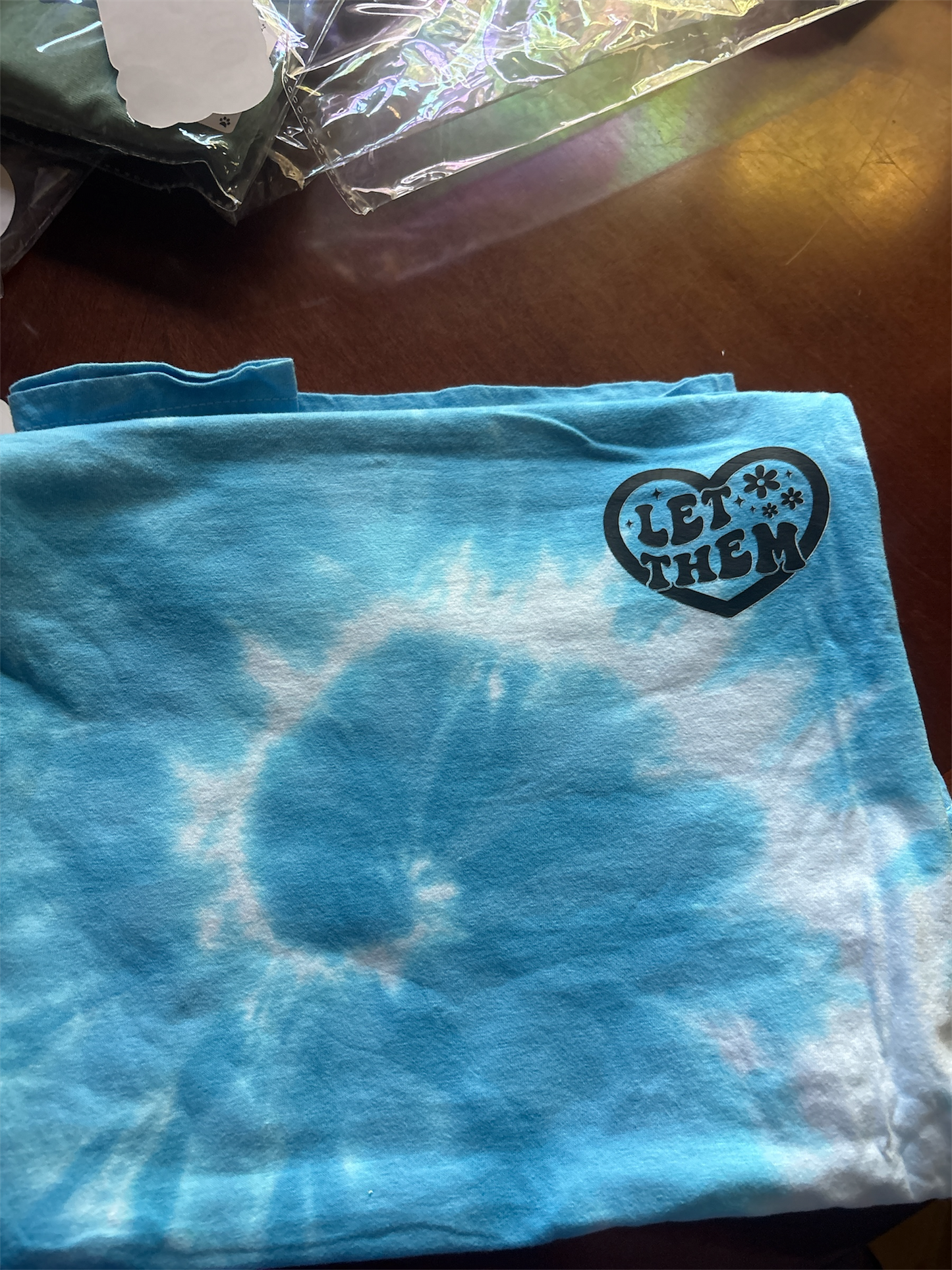 Let blend tye dye gildan softstyle