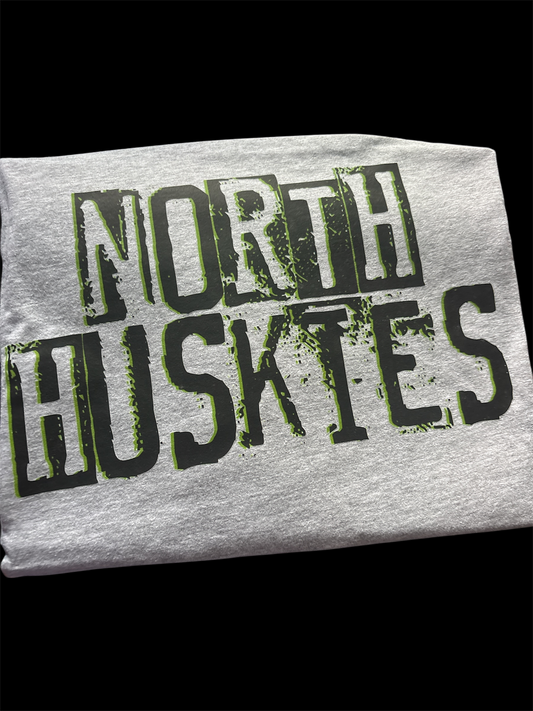 North Huskies grunge bella canvas