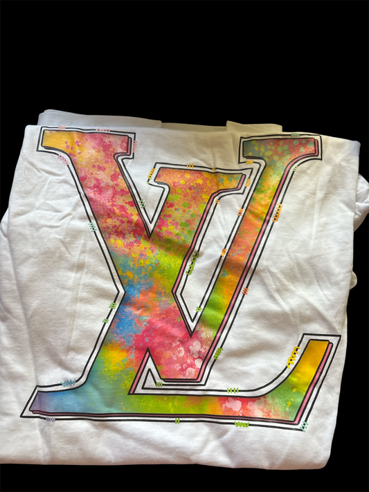 Colorful initials  gildan softstyle