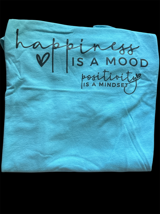 Happiness is a mood, positivity is a mindset tultex