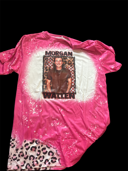 Faux bleached leopard