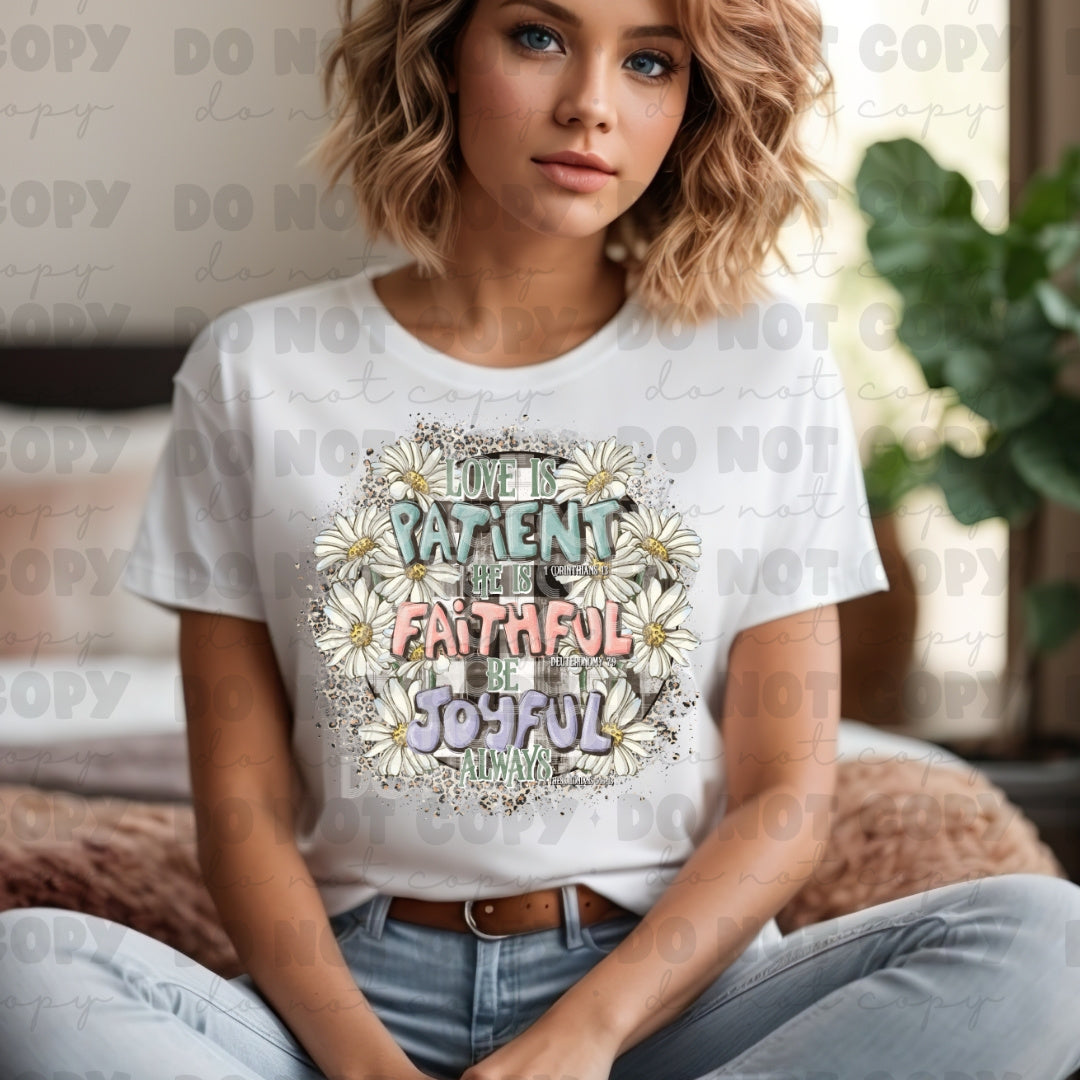 Love is Patient, Faithful, Joyful