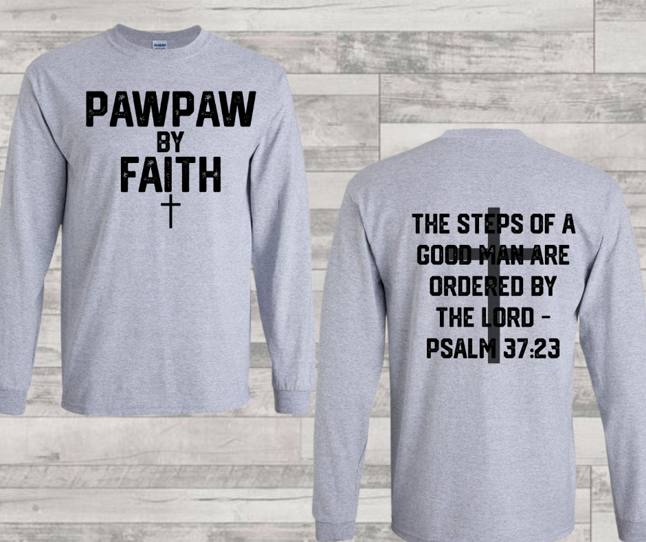 By faith dad (drop down menu)