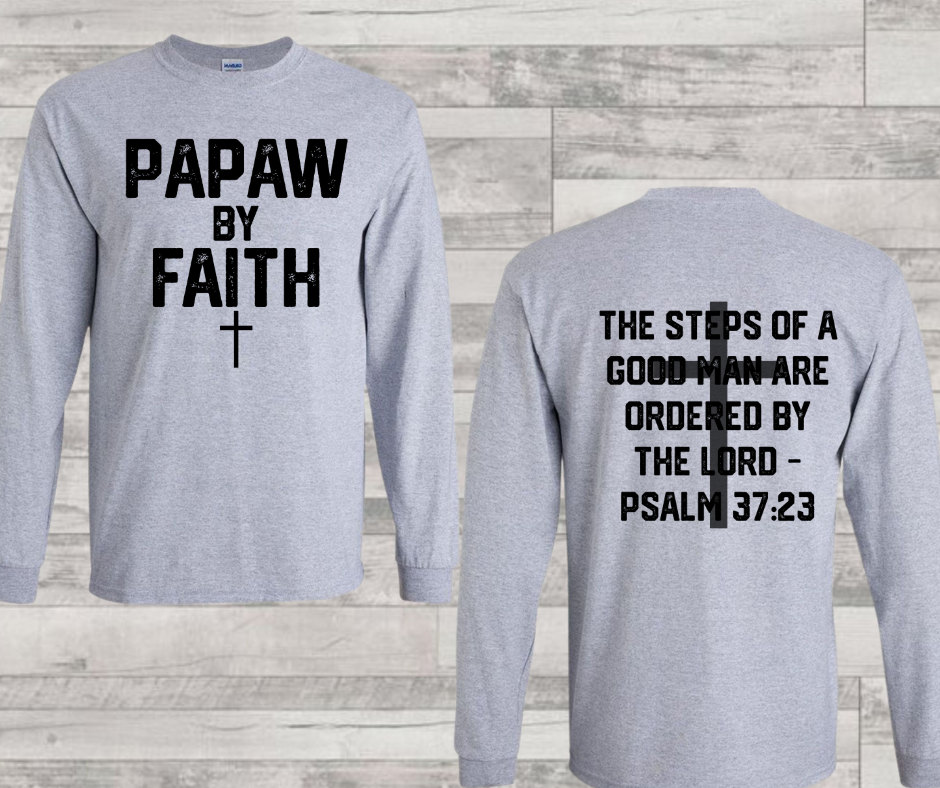 By faith dad (drop down menu)