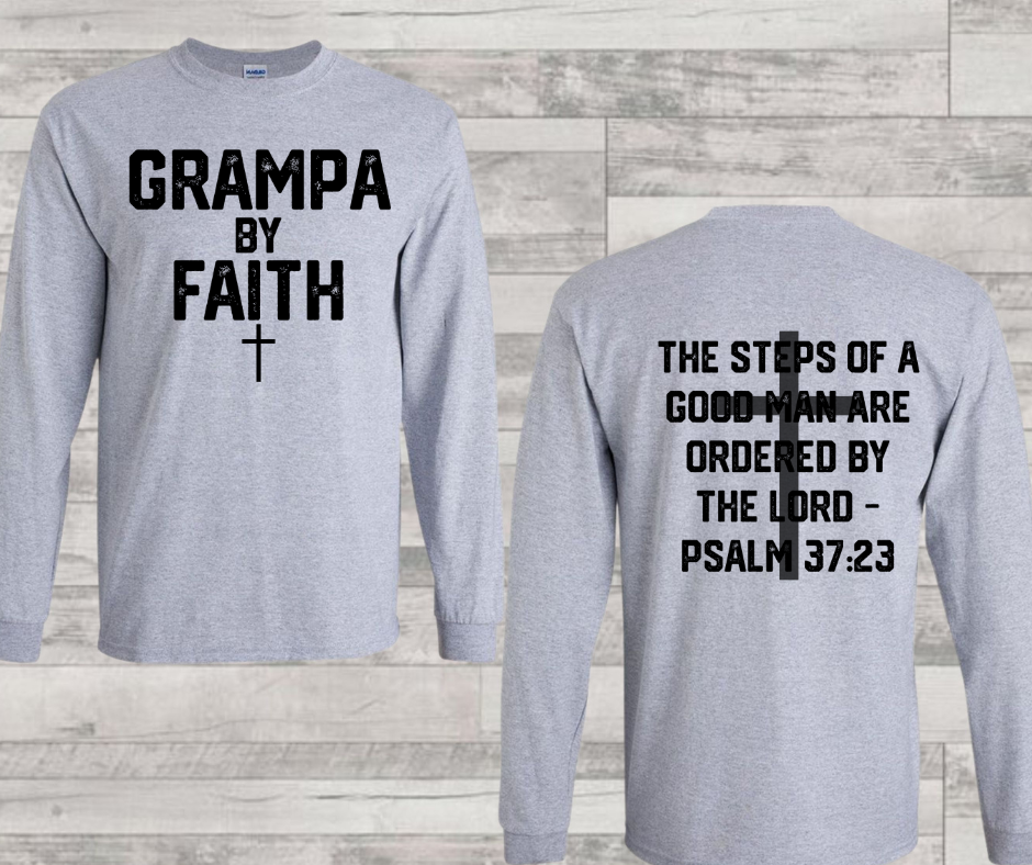 By faith dad (drop down menu)