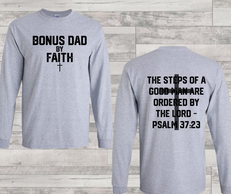 By faith dad (drop down menu)