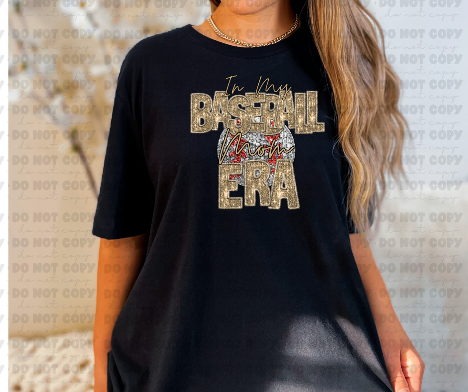 Baseball Mom Era Sports Mom Shirts
