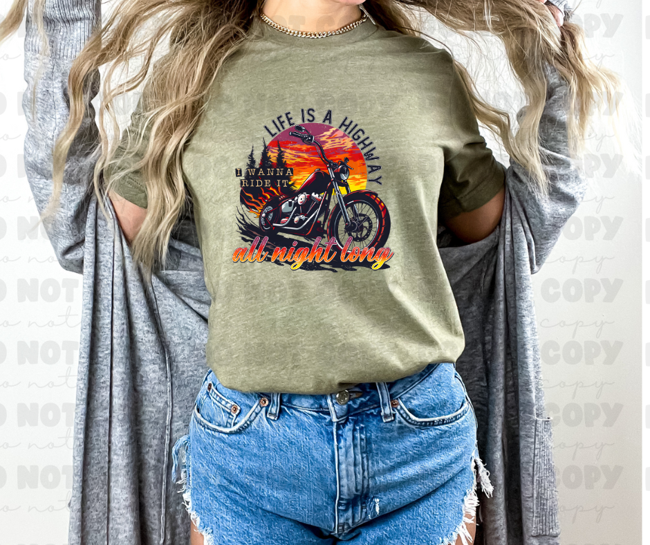 Life is a Highway motorcycle