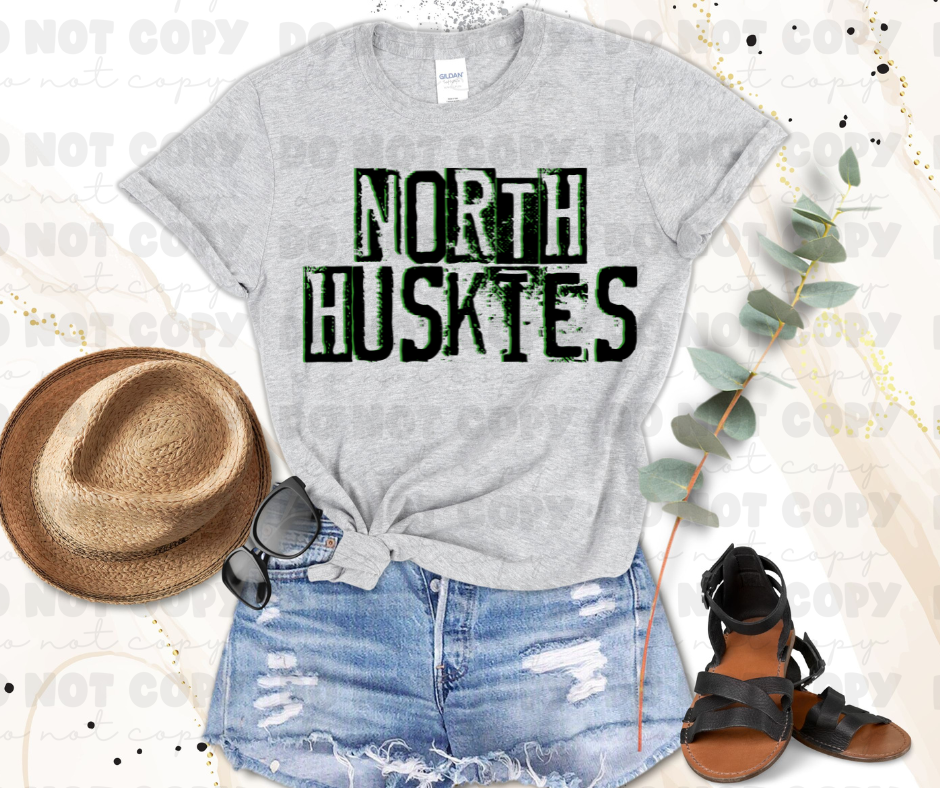 North Huskies grunge