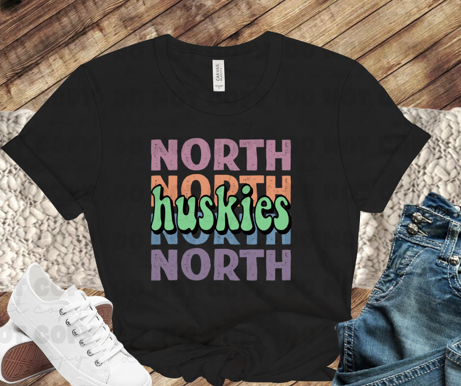 North stacked