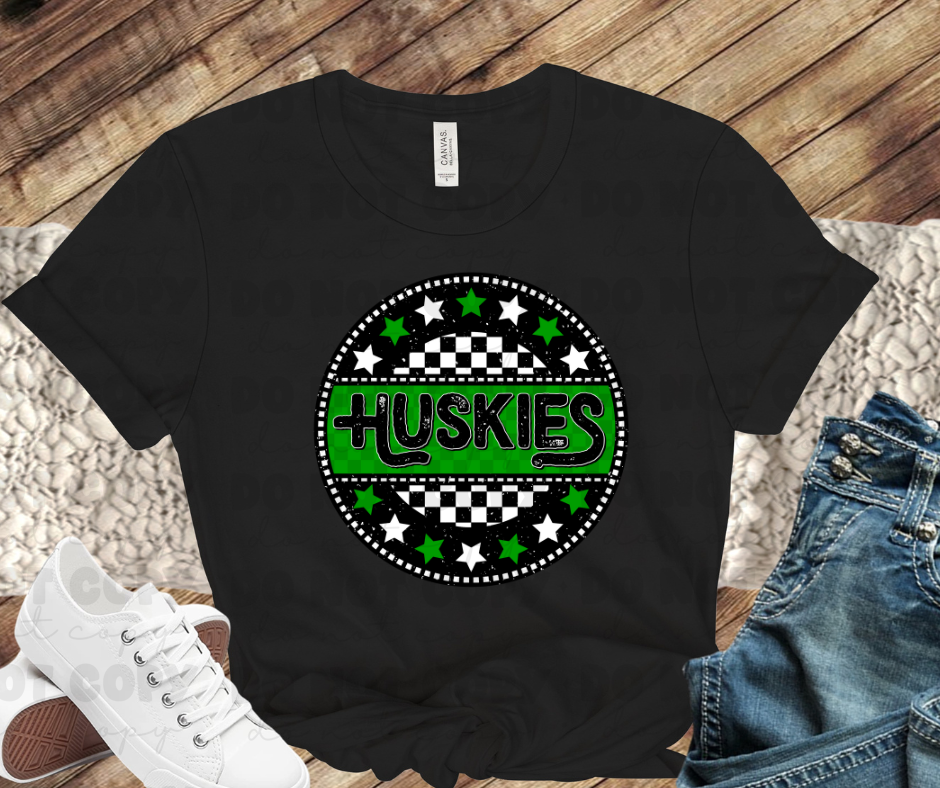 Huskies Circle Tee