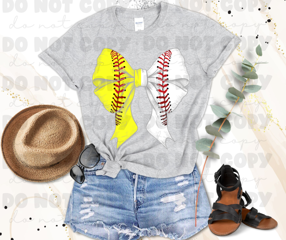 Softball/baseball bow