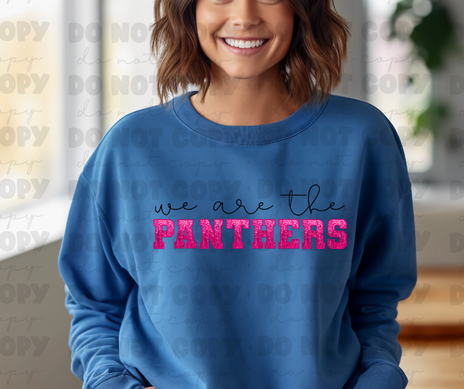 We are the Panthers (pink)