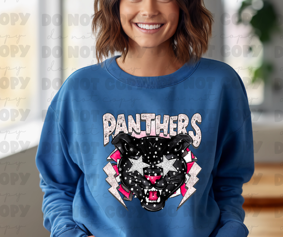 Panthers glitter lightning