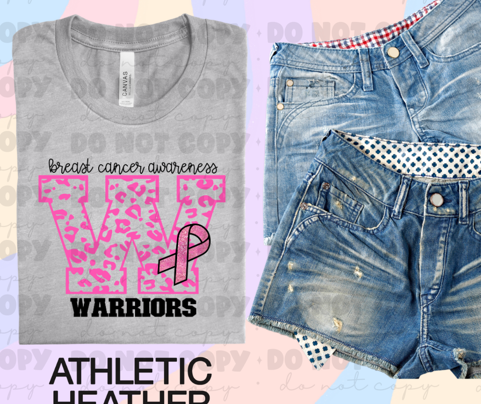 Warriors breast cancer awareness