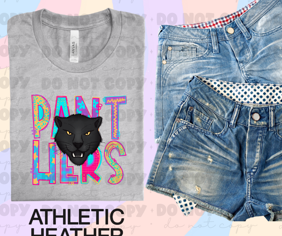 Panthers multi color head