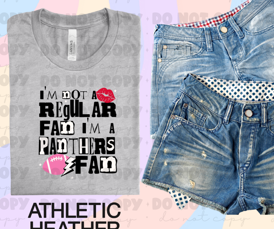 I am not a regular fan I'm a Panthers fan