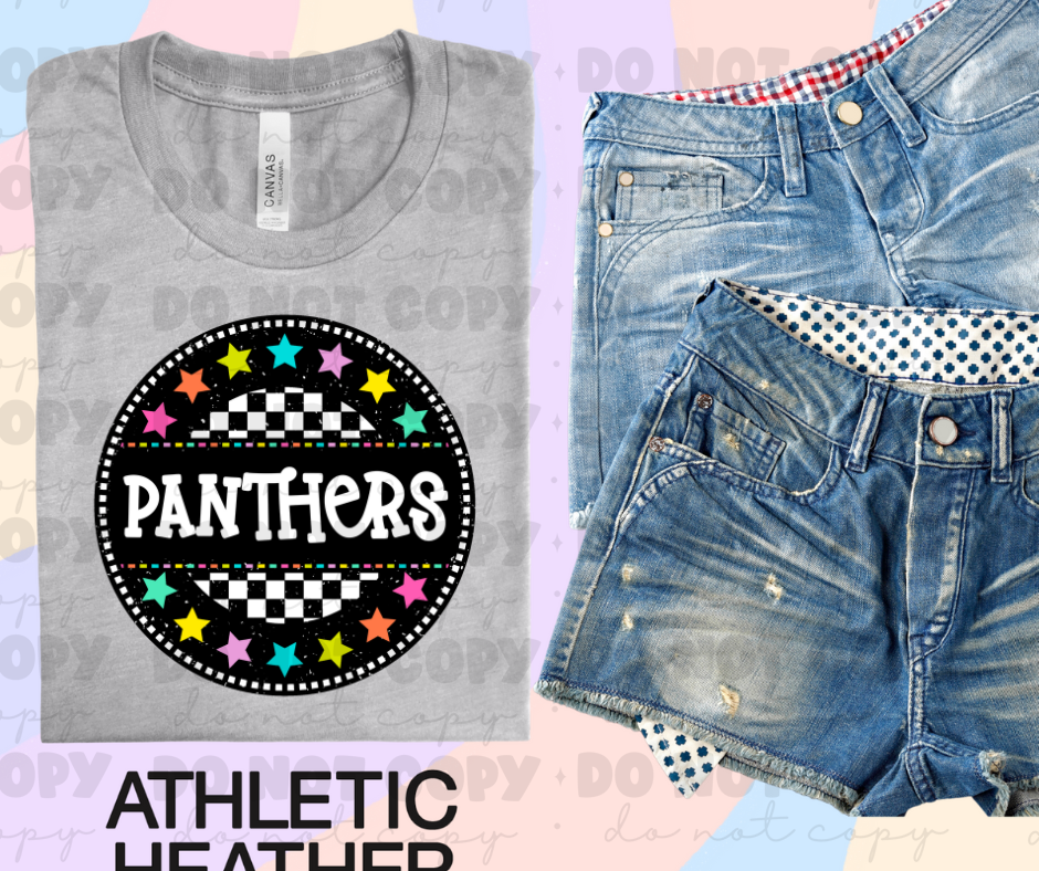 Panthers circle stars multi