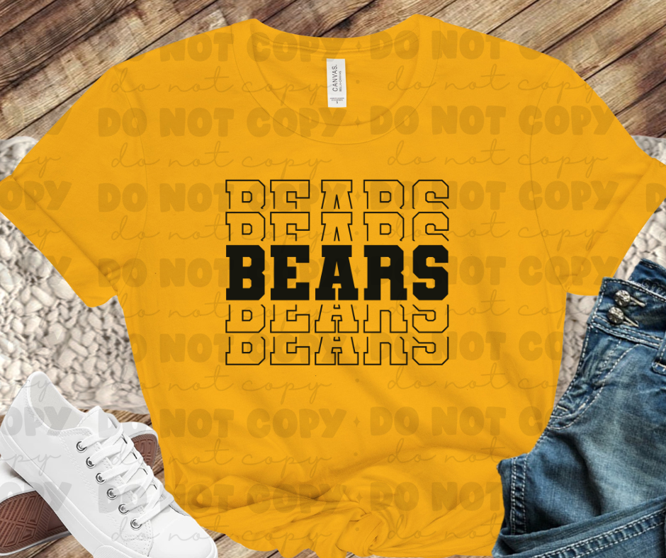 Bears stacked