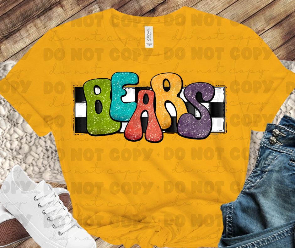 Bears Checkered