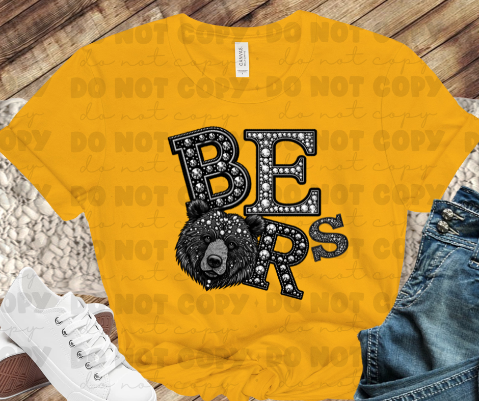 Bears Rhinestones