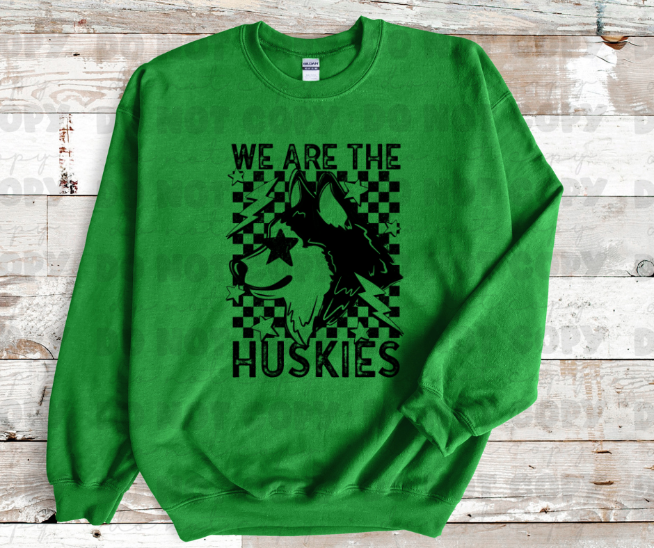 We are the Huskies (stars)