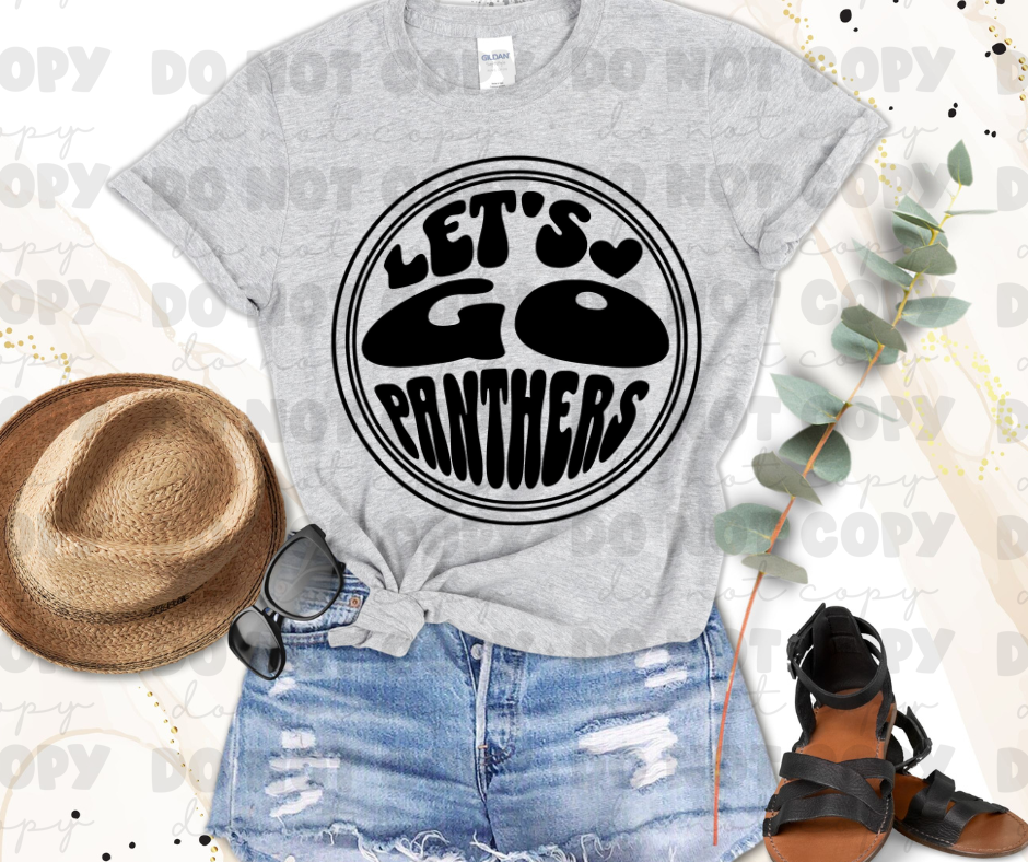 Lets go Panthers circle