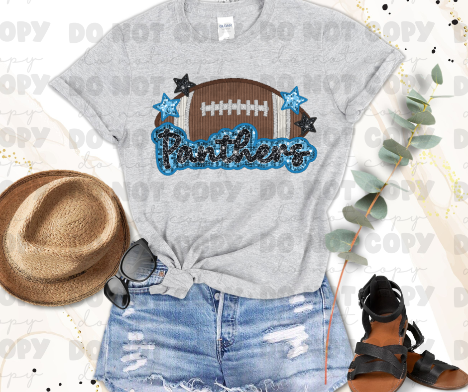 Panthers blue football