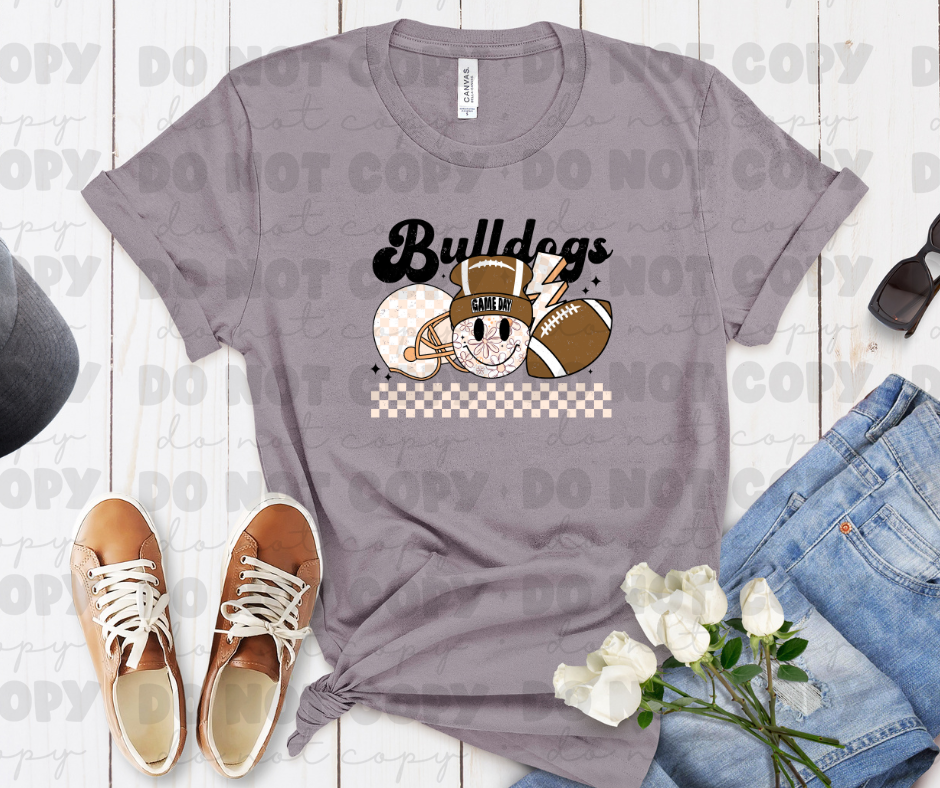 Bulldogs Retro Football