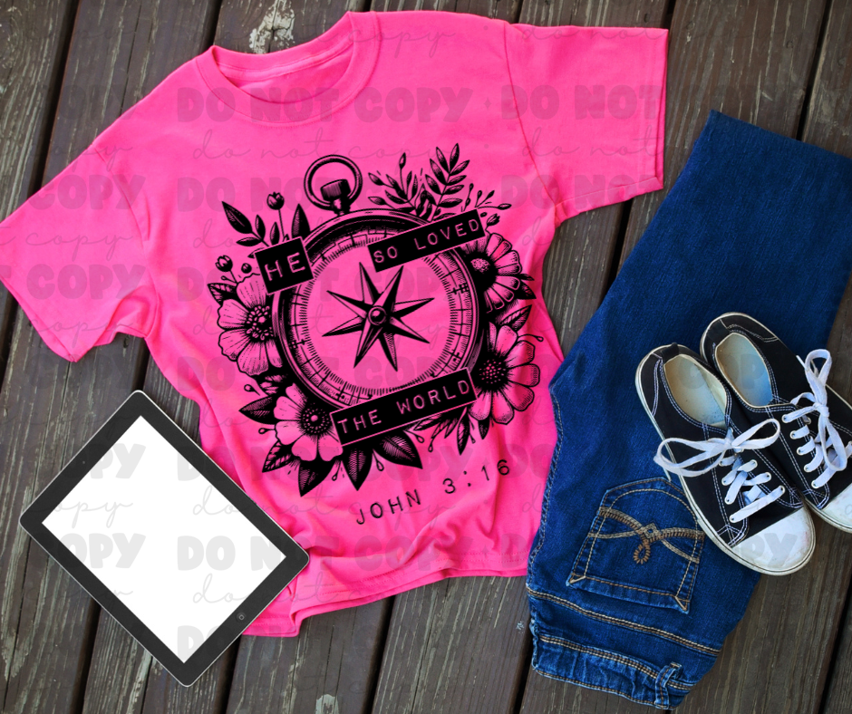 He so Loved the World John 3:16