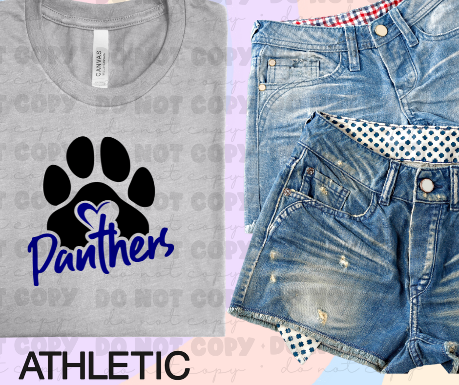 Panthers paw print