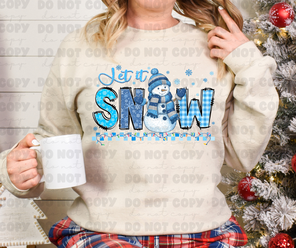 Let it snow patchwork