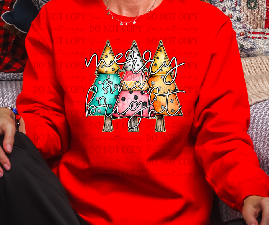 Merry and bright (trees)