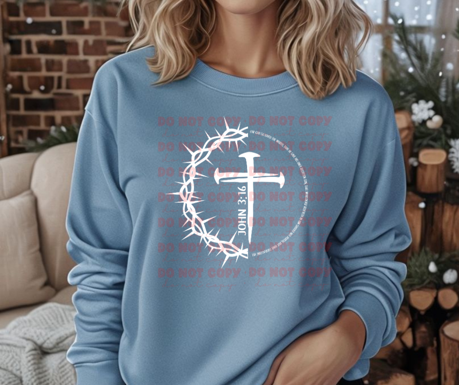 John 3:16 crown of thorns