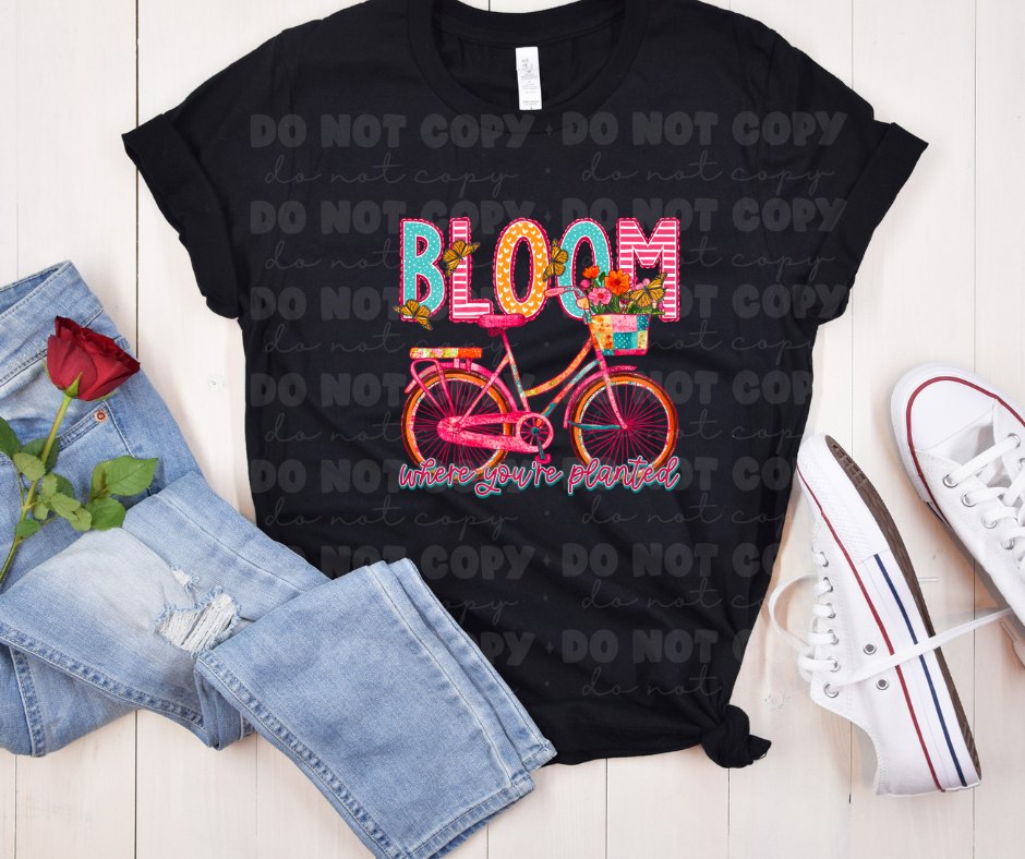 Bloom where you are planted